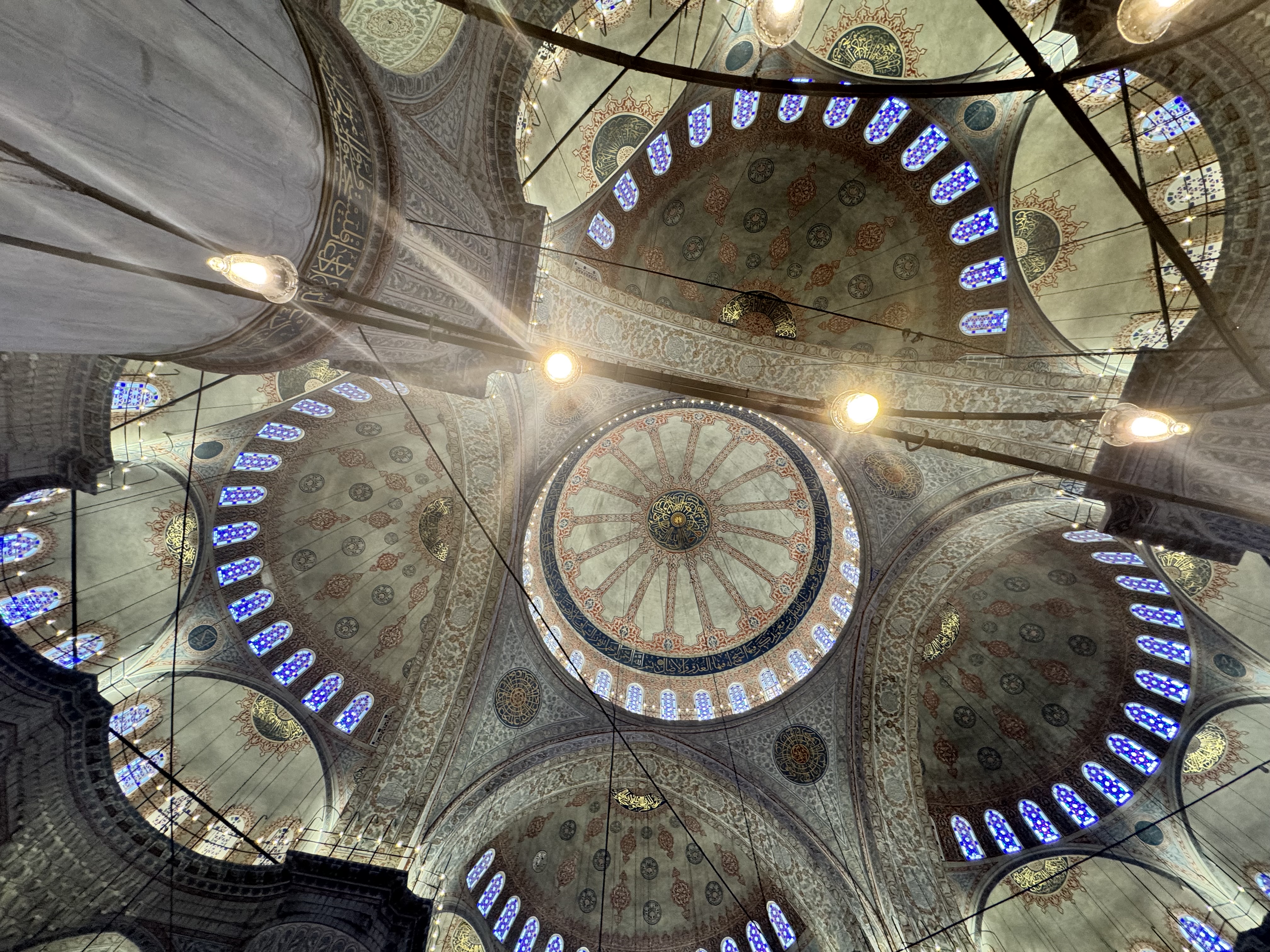 Blue Mosque interior detail