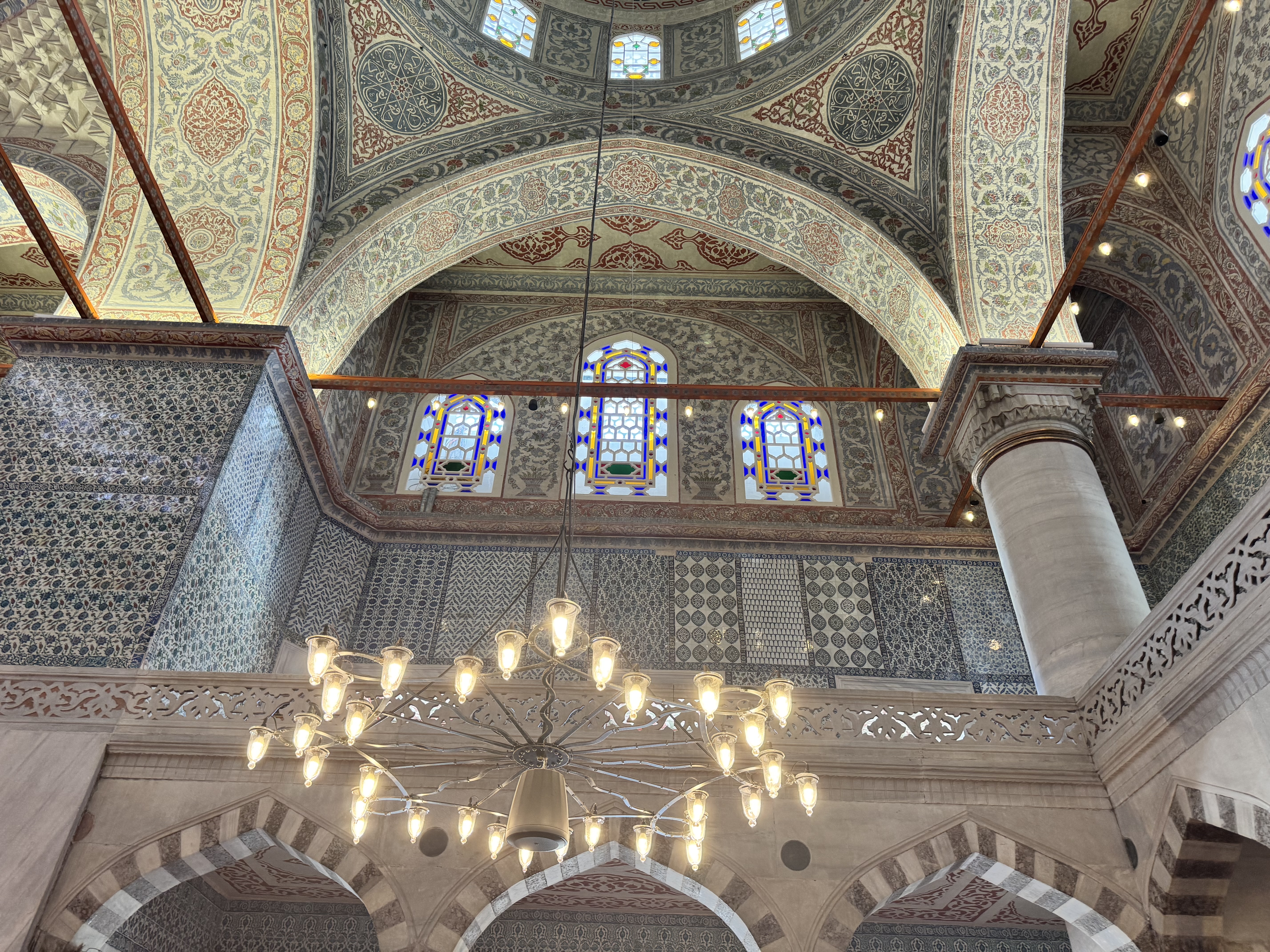 Blue Mosque interior tiles