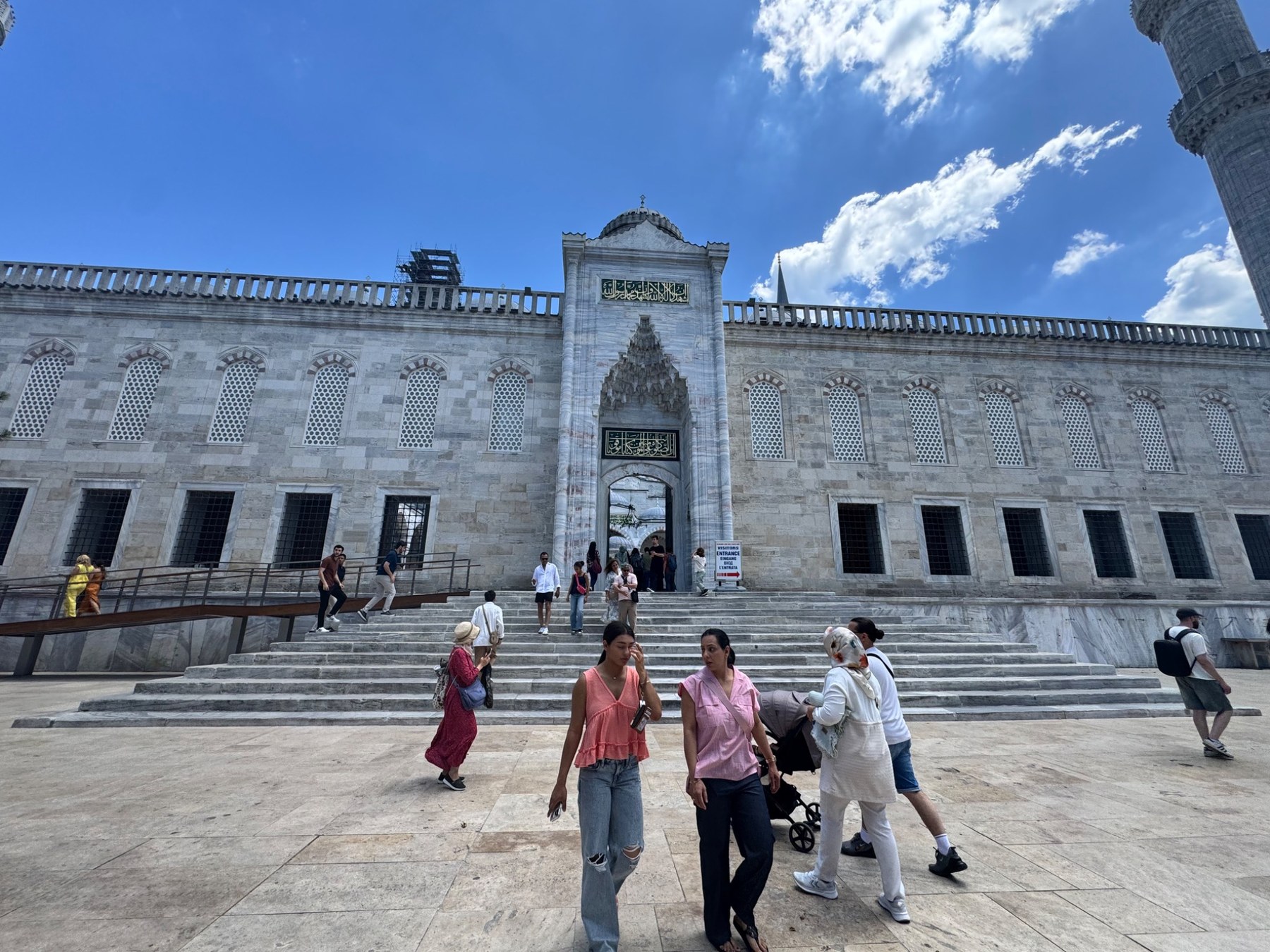 Blue Mosque entrance