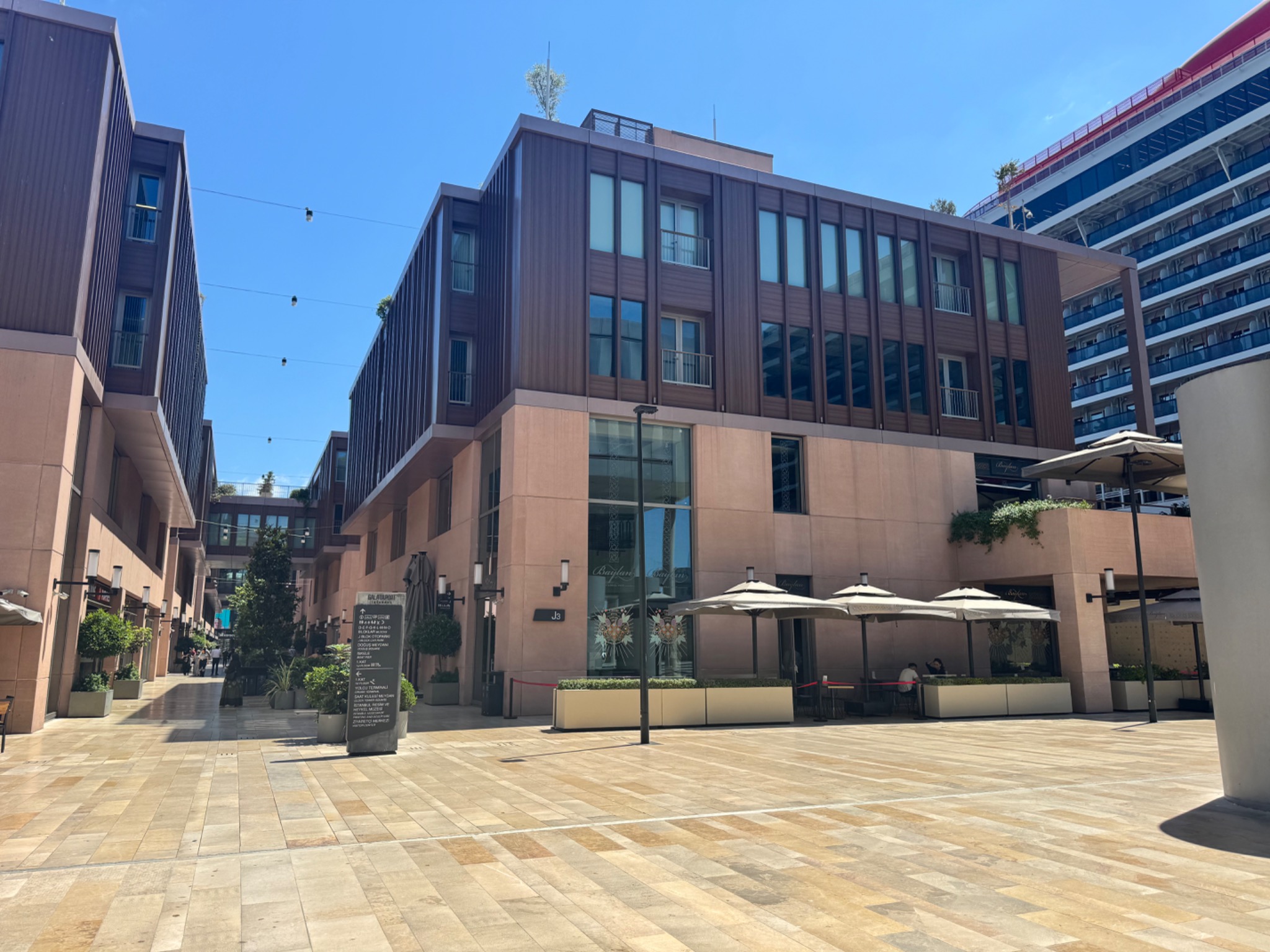 Galataport retail architecture