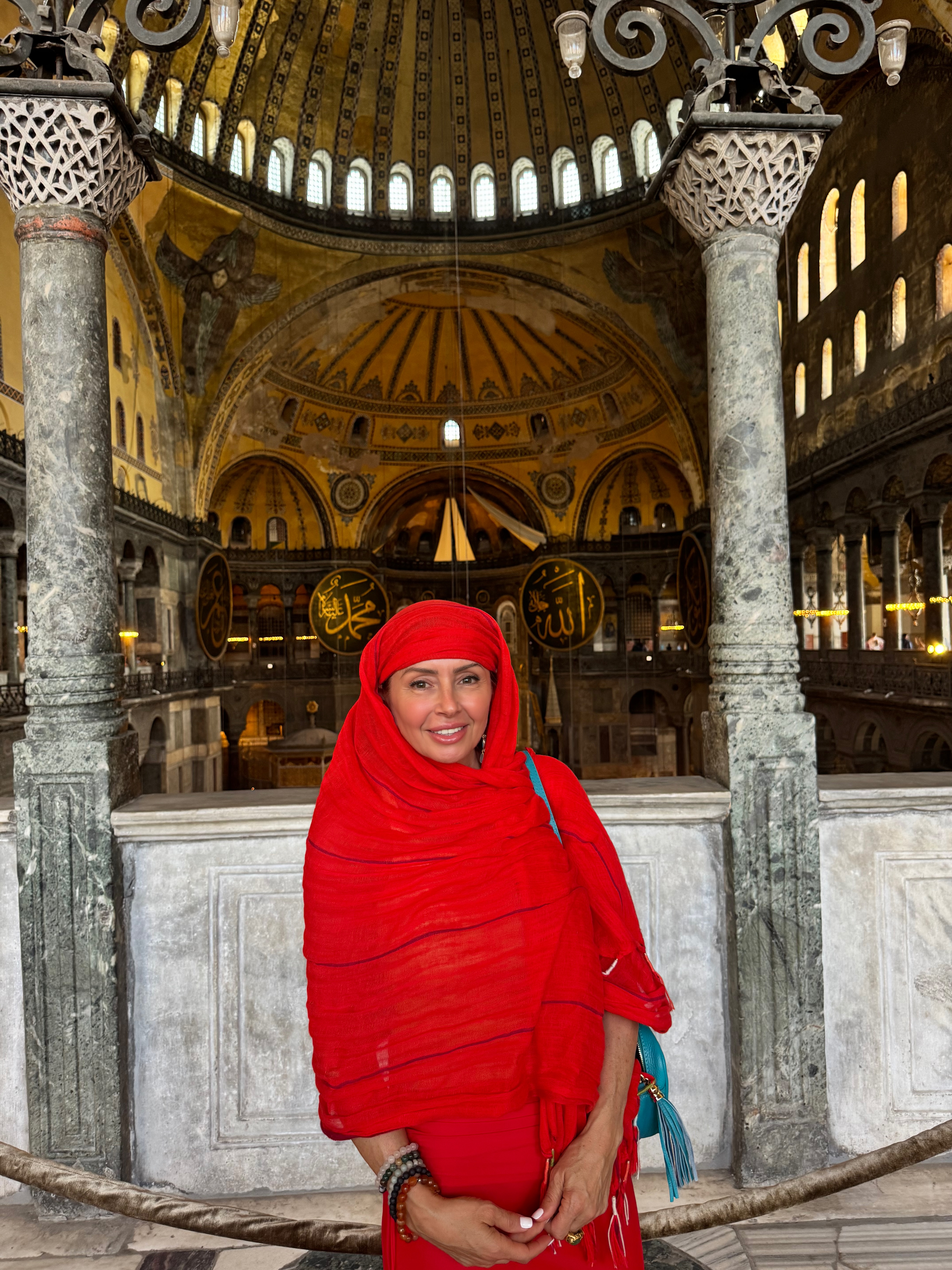 Inside Hagia Sophia