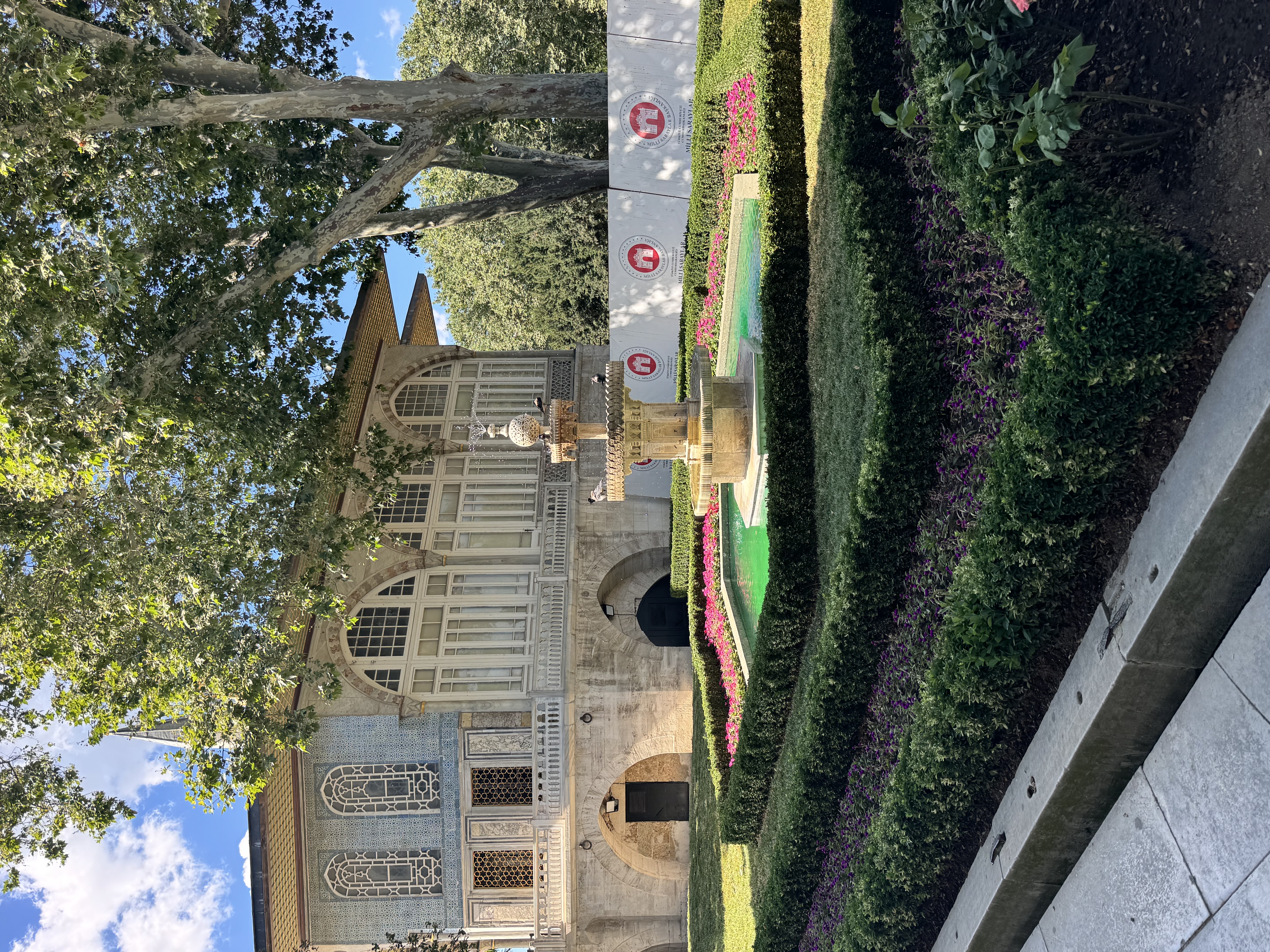 Topkapi Palace gardens