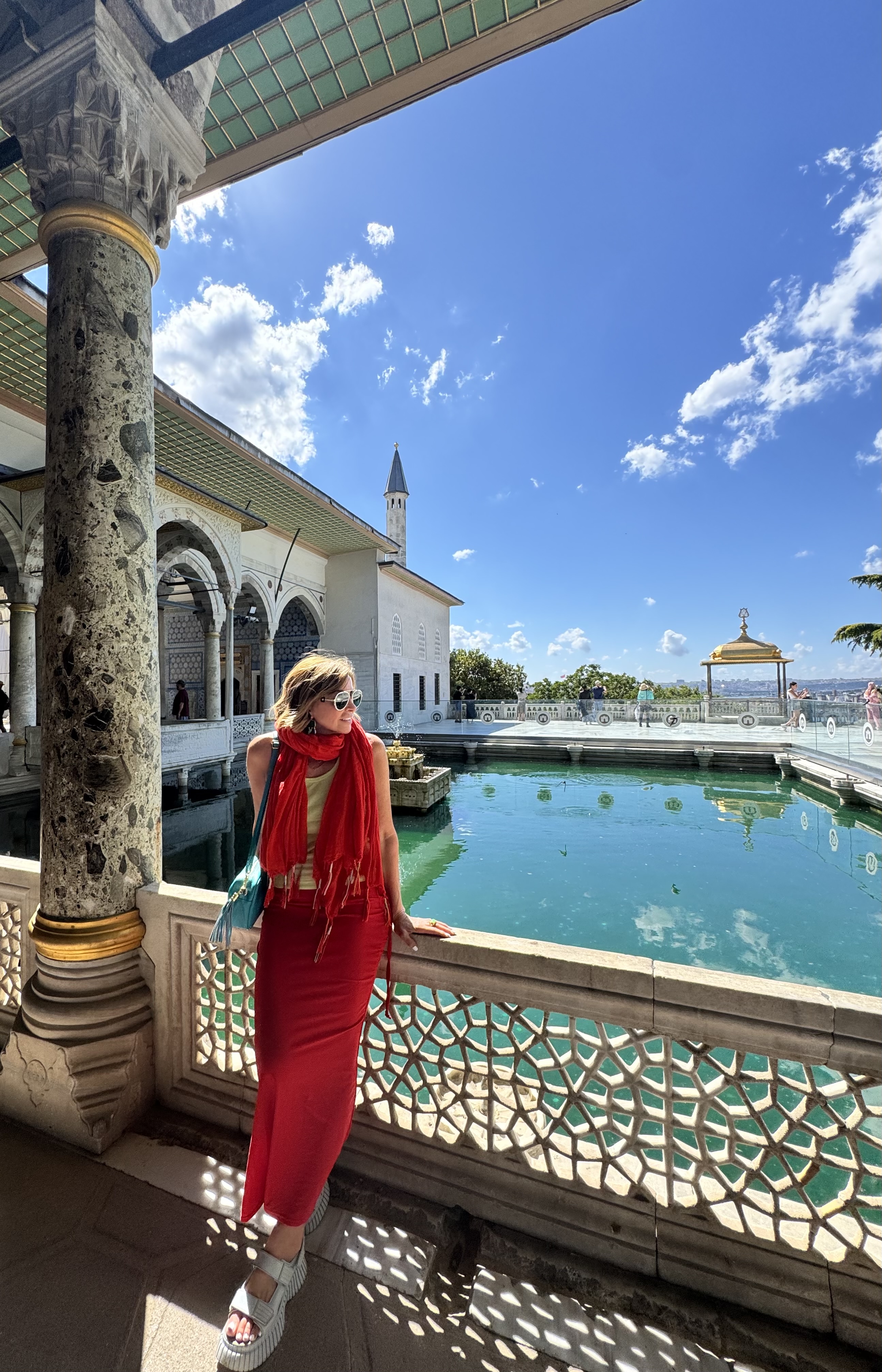 Topkapi Palace courtyard